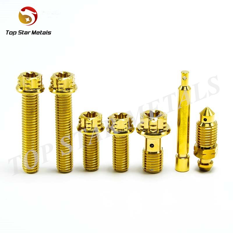 TITST Titanium Brake Lever Bolts Kit for Brembo RCS/RCS CC Left and Right Brake Master Cylinder