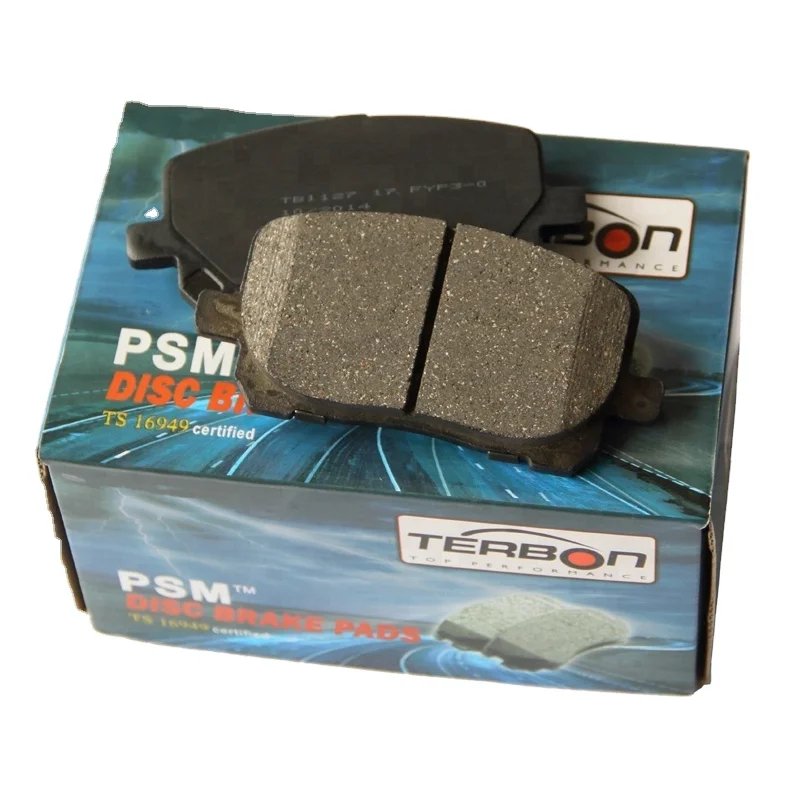 Factory Direct Sale High Quality 04465-44090 Terbon Front Axle Semi-metallic Brake Pad GDB3315 for Toyota