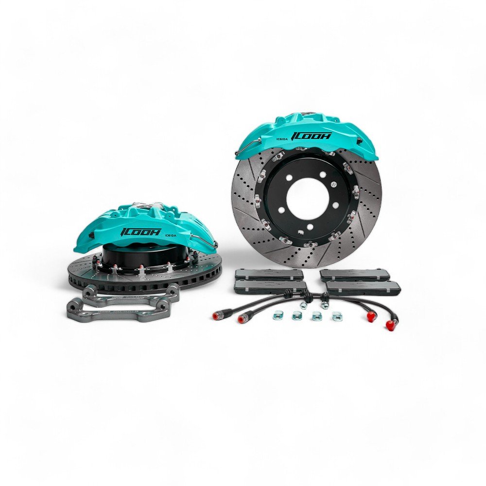High Performance IC6 Extravagant 6 Pistons Modified Racing Big Brake Kits 380/390/410mm Brake Sets for BMW X7 Benz G
