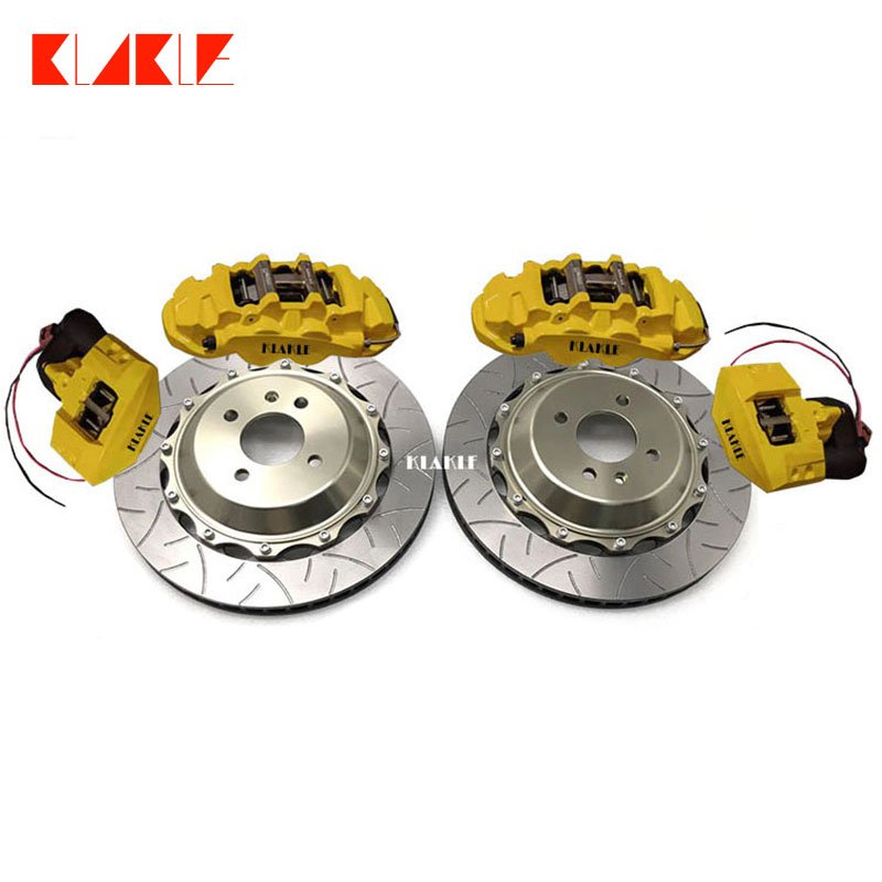 KLAKLE Hydraulic Disc Brake Kits Front Dual Calipers Rear 4 Piston Caliper 8560 for Mazda RX8 CX5