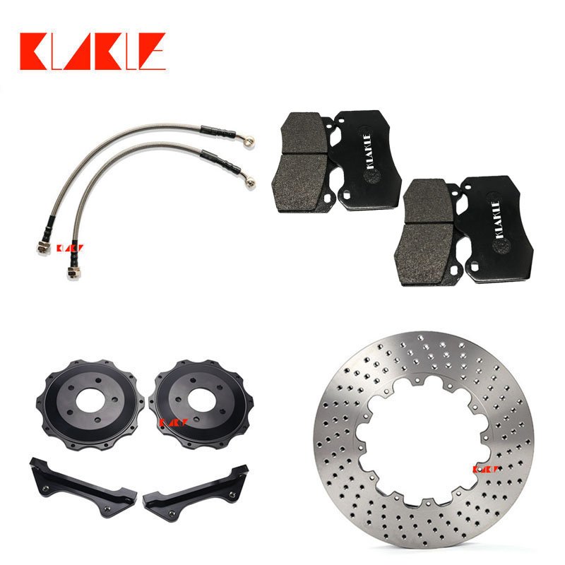 KLAKLE Hydraulic Disc Brake Kits Front Dual Calipers Rear 4 Piston Caliper 8560 for Mazda RX8 CX5