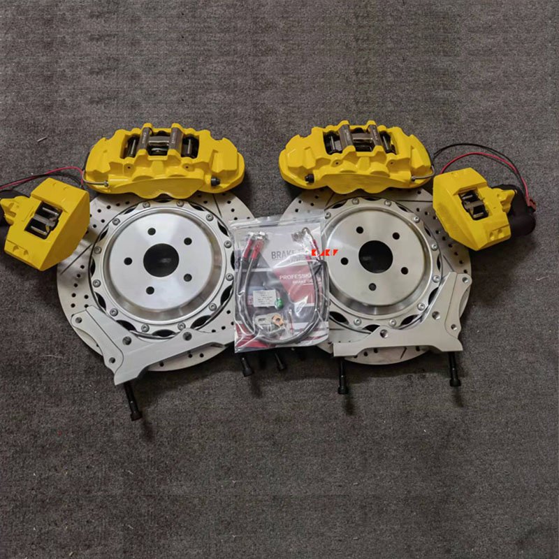 KLAKLE Hydraulic Disc Brake Kits Front Dual Calipers Rear 4 Piston Caliper 8560 for Mazda RX8 CX5