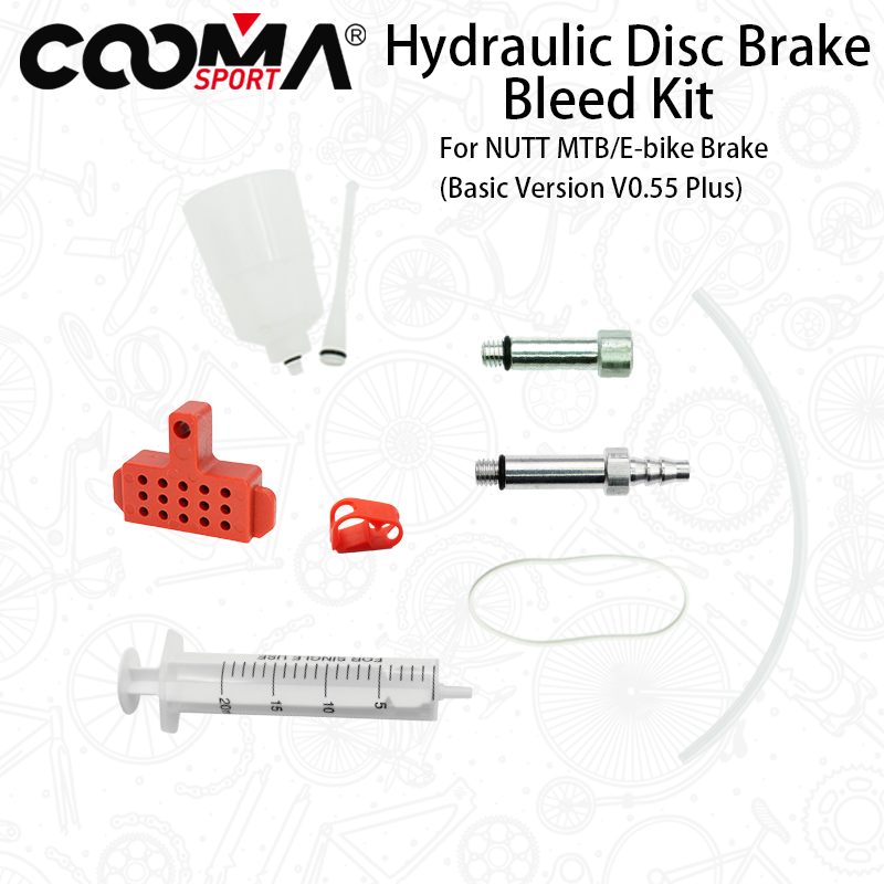 Hydraulic Disc Brake Bleeding Kit for Mineral Oil NUTT JAK Hydraulic Brake System