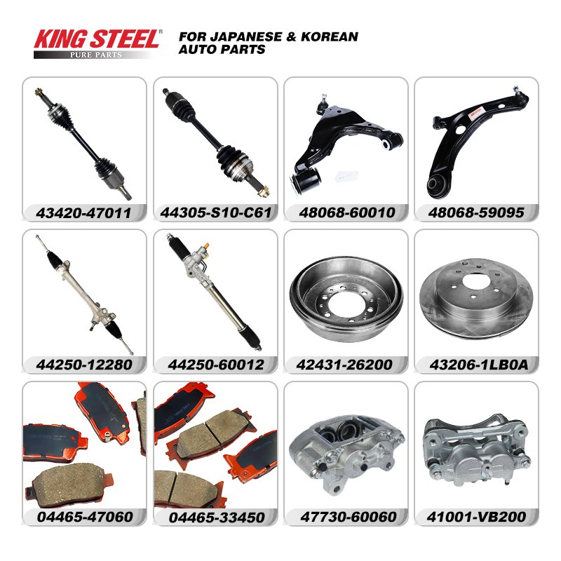 KINGSTEEL OEM 47730-60120 47730-60370 Wholesale Car Brake Parts Front Right Brake Caliper For TOYOTA LAND CRUISER 1990