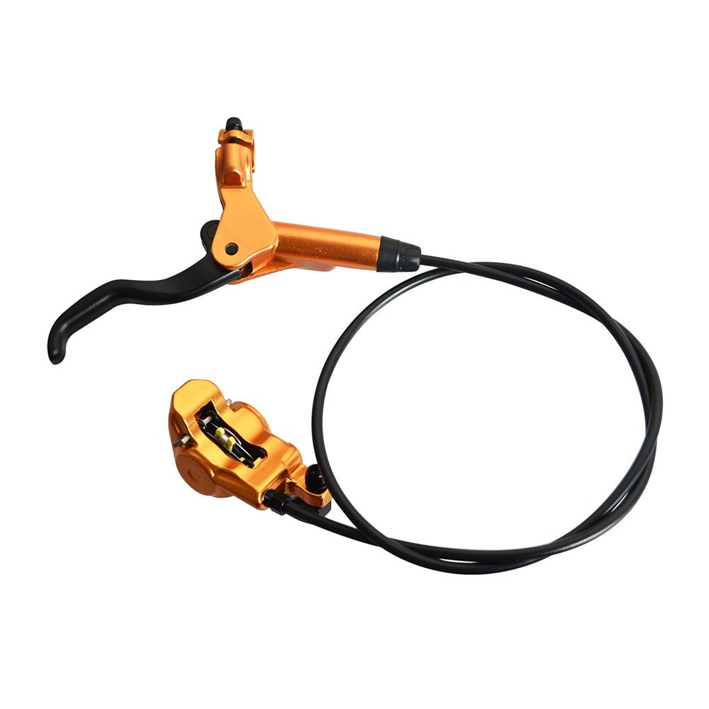 ZOOM MTB Mountain Bike Hydraulic Disc Brake Set Caliper Lever Hose Upgraded HB-875