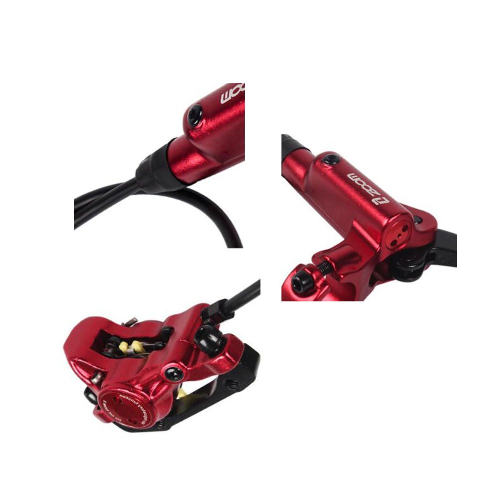 ZOOM MTB Mountain Bike Hydraulic Disc Brake Set Caliper Lever Hose Upgraded HB-875