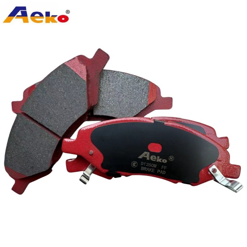 Cars Spare Parts Systems Brake Pads Manufacturer Direct Selling AY040-NS110Custom Semi-metal Brake Pads Quantity Is Better