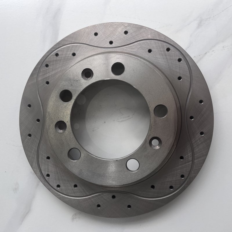 Factory Custom Cross Drilled Slotted Brake Disc Rotor for BMW 5 E60 E61 E63 E64 34116779467 for All Model Cars Ac