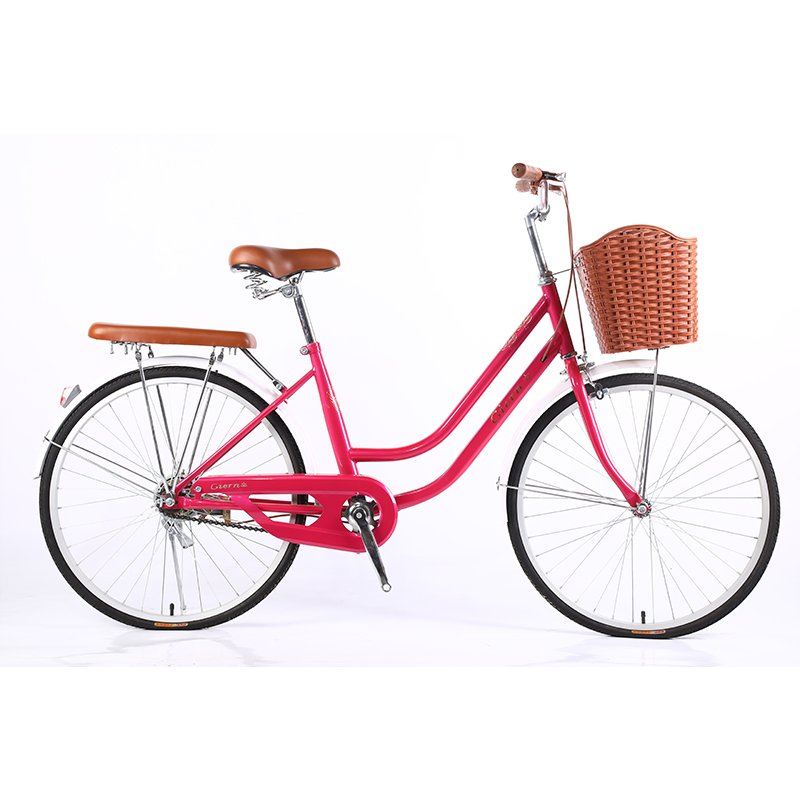 Ladies 24 26 Inch Retro Bicycle Female Women City Bicycle Bike Bicycle with for Women