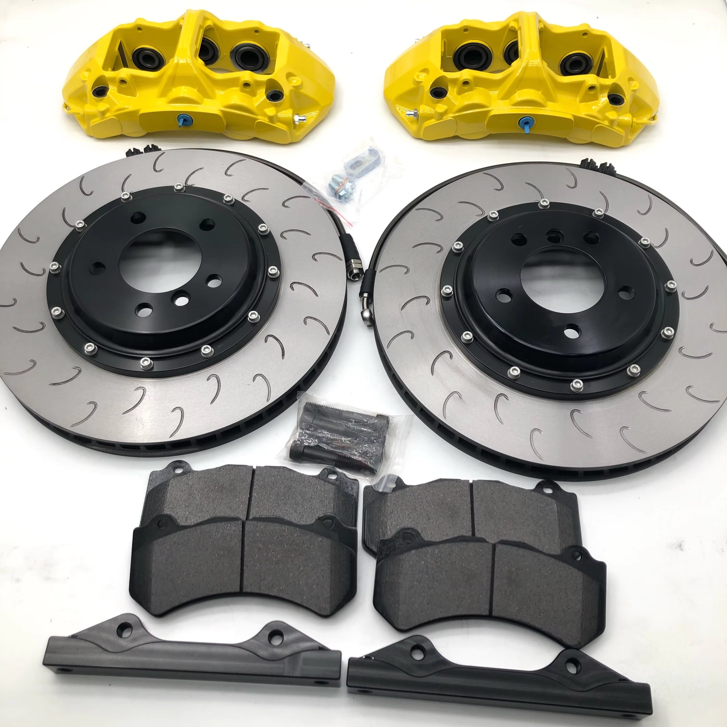 High Performance 6 Piston Caliper Modified Offroad Front Big Brake Kits for Toyota LX570 Land Cruiser LC200 Tundra Sequoia