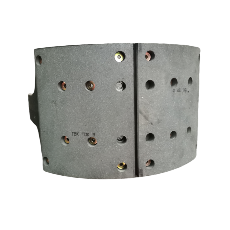 DZ9112340061 Truck Brake System Rear Axle Brake Shoe Assembly Truck Brake Shoe for Shacman