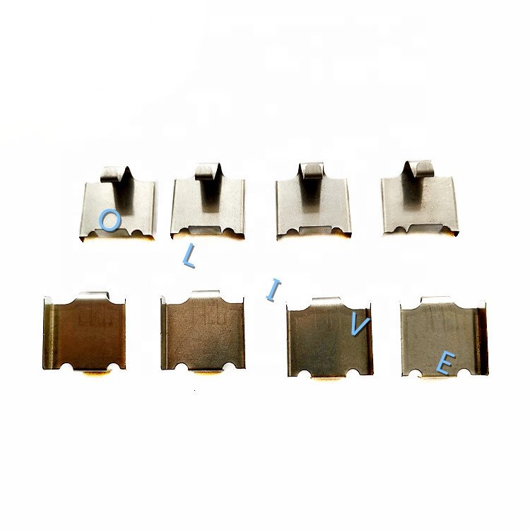 Super High Quality Auto Front Brake Pads Hardware Kit Caliper Clips D1513 for KIA