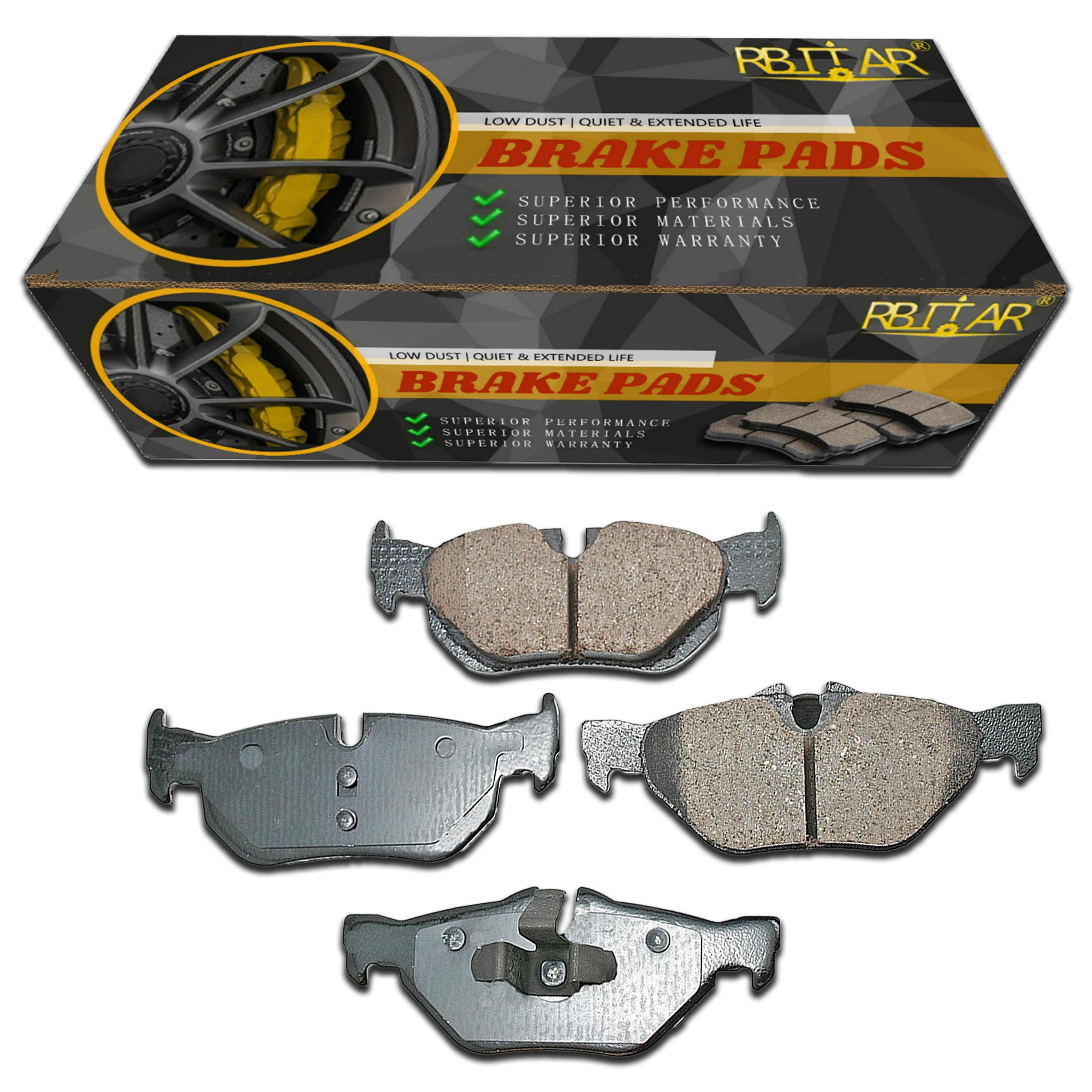 Accessories Automobile Spare Parts Car Brake Pads for BMW 34116761244 34216774692