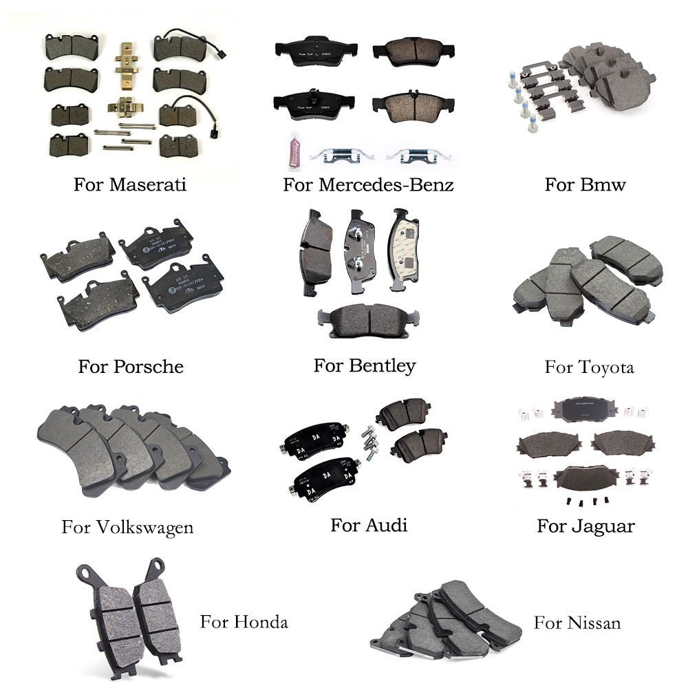 Accessories Automobile Spare Parts Car Brake Pads for BMW 34116761244 34216774692