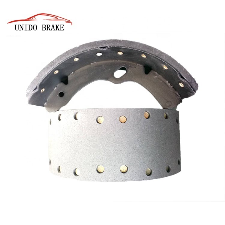 Wholesale Customized Good Quality Riveted Drum Brake Shoes K2329 Apply for Toyota Coast Mini Bus