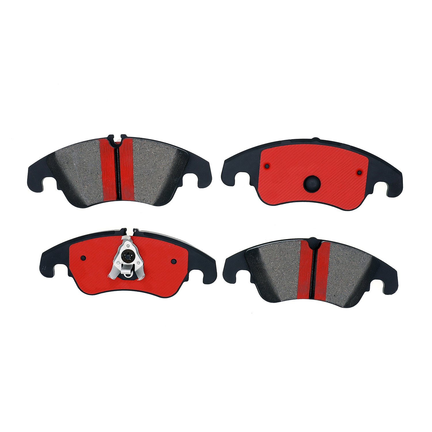 Factory Customized Good Quality Carbon Ceramic Brake Pads with Anti-Noise Shim