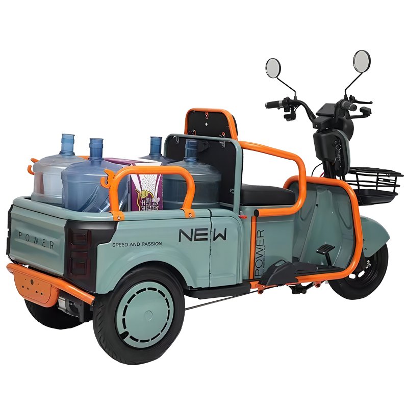 Cheap Price Factory Wholesale Electric Tricycle Front and Rear Drum Brake 3 Passenger for Adults