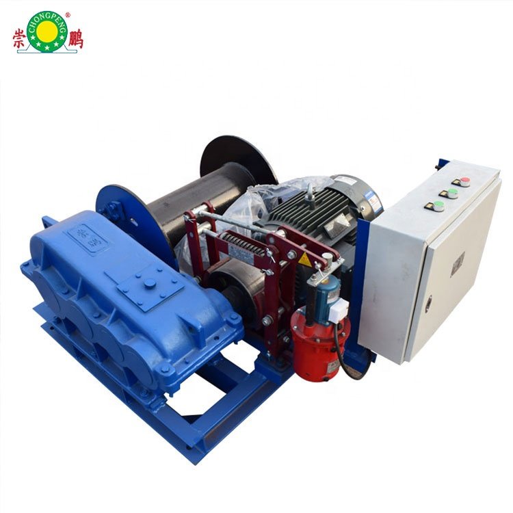 Cheap Price 5t 10t 16 Ton 20t JK JM High Speed Single Wire Rope High Speed Single Drum Electric Winch