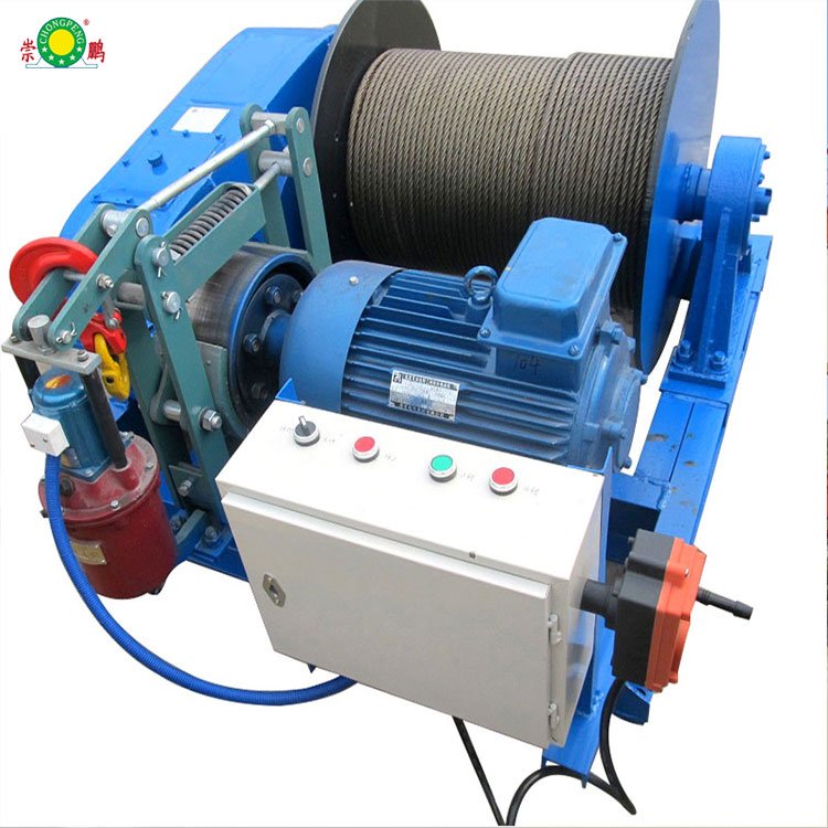 Cheap Price 5t 10t 16 Ton 20t JK JM High Speed Single Wire Rope High Speed Single Drum Electric Winch