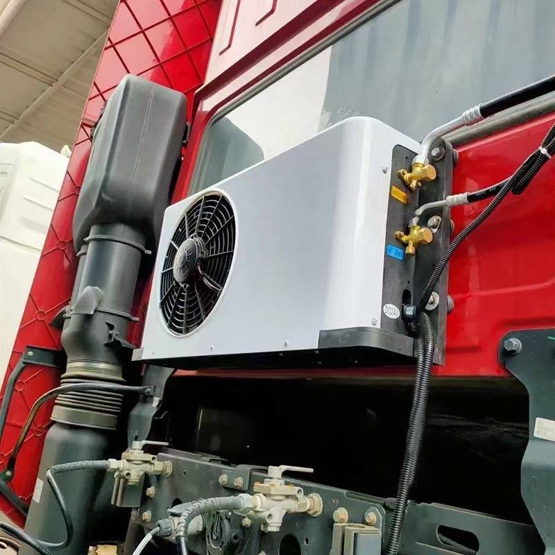 High Quality Auto Parts Parking air Conditioner 12v Dc Split Parking Truck Air Conditioner Horizontal Parking air Conditioner