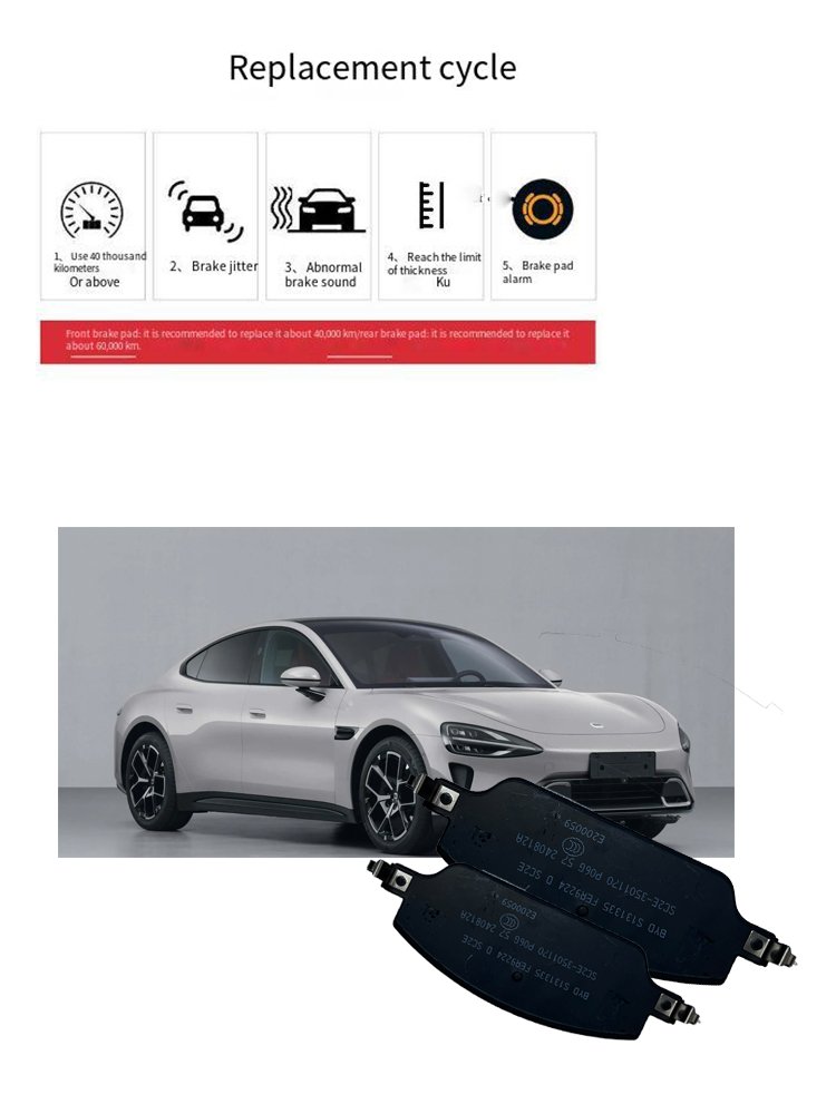 SC2E -3501500 Auto Part Rear Brake Pad Factory Direct Price Front Brake Pad