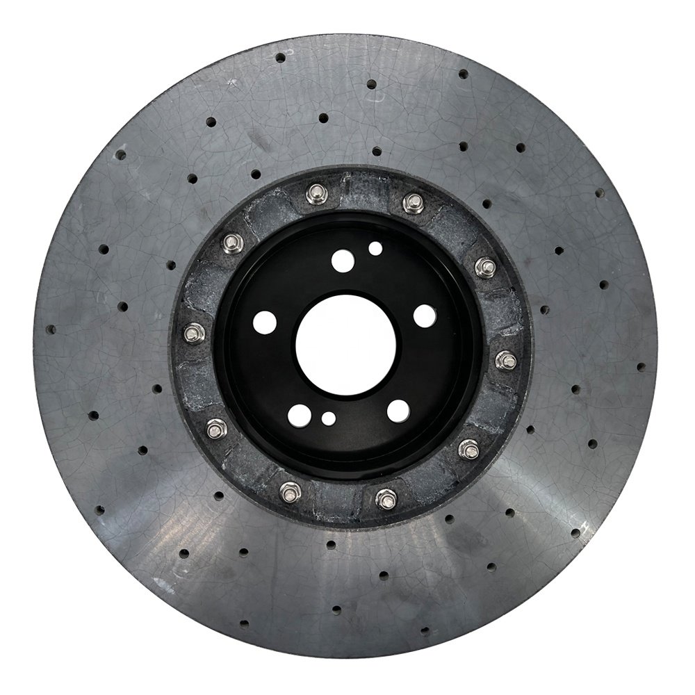 Front Big Brake Kit Carbon Ceramic Rotors Brake Disc for Mercedes Benz W205 C63S E63S Amg