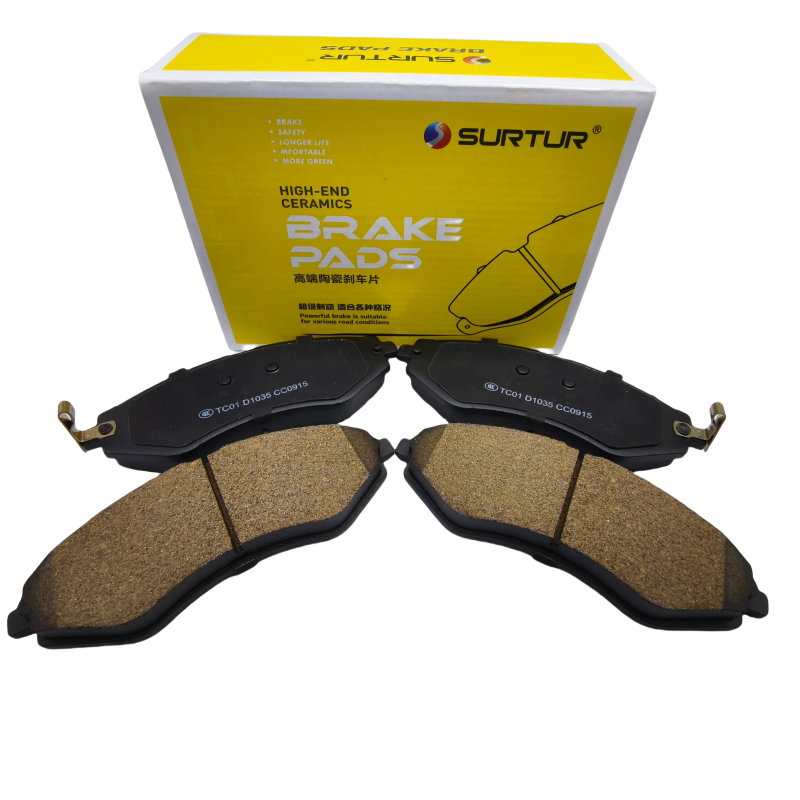 OEM Kowosien D1035 Ceramic Semi-Metal Brand Brake Pad for Chevrolet Car Front Brake Pads
