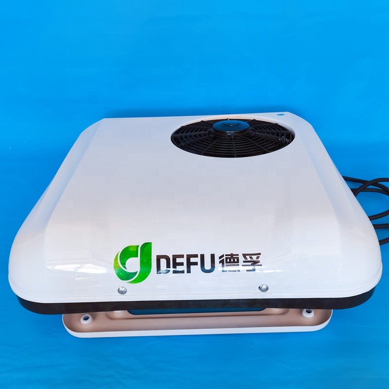 12V 24V Auto Electric Air Conditioning Unit Roof Top Car Van Parking Air Conditioner
