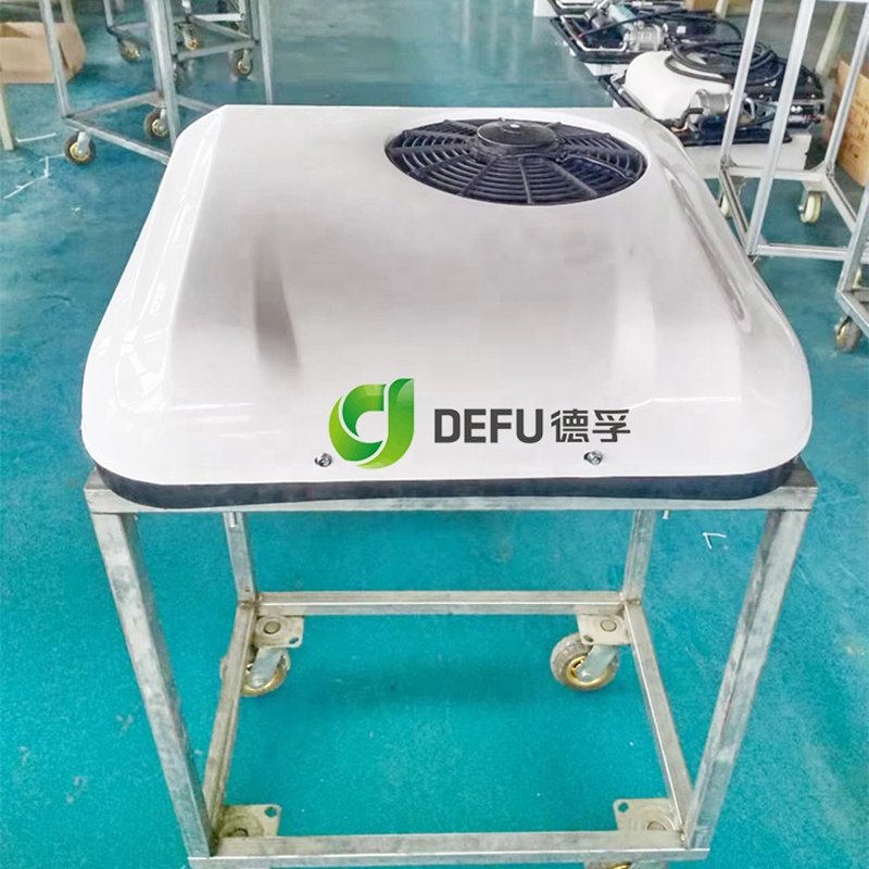 12V 24V Auto Electric Air Conditioning Unit Roof Top Car Van Parking Air Conditioner