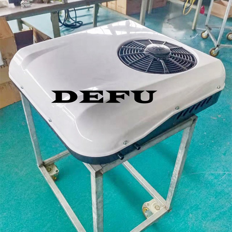 12V 24V Auto Electric Air Conditioning Unit Roof Top Car Van Parking Air Conditioner