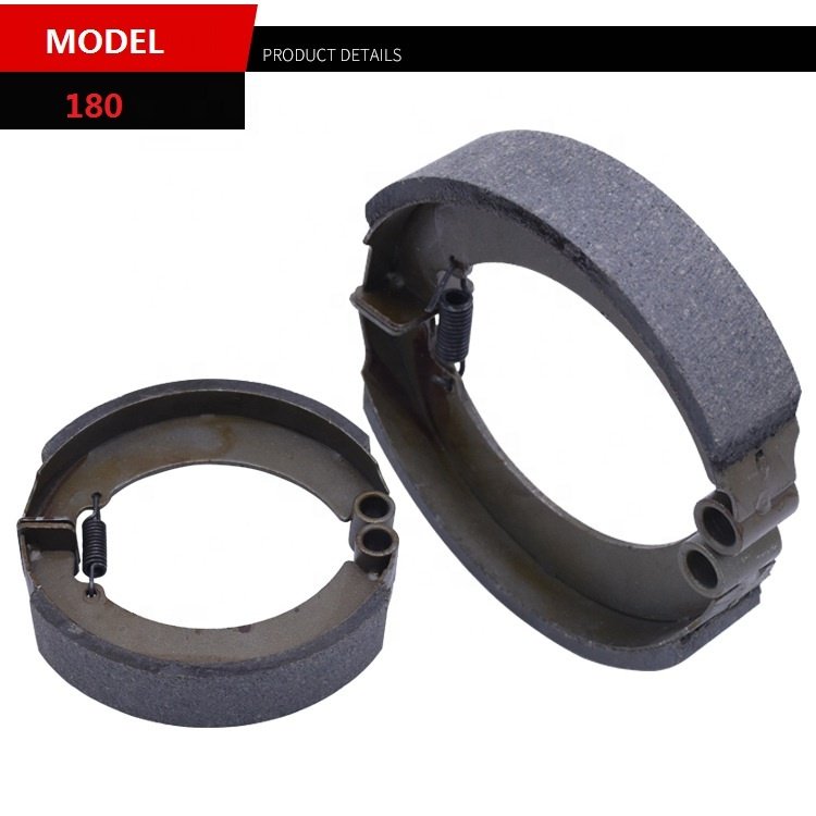 130 160 180 200 220 Universal 3 Wheeler Motorcycle Drum Rear Tricycle Brake Shoes Set