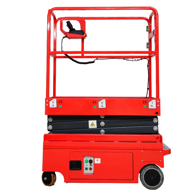 Mini Industrial Scissor Lifts with Automatic Brake System Hydraulic Actuation Restaurant Use New Condition Direct Manufacturers