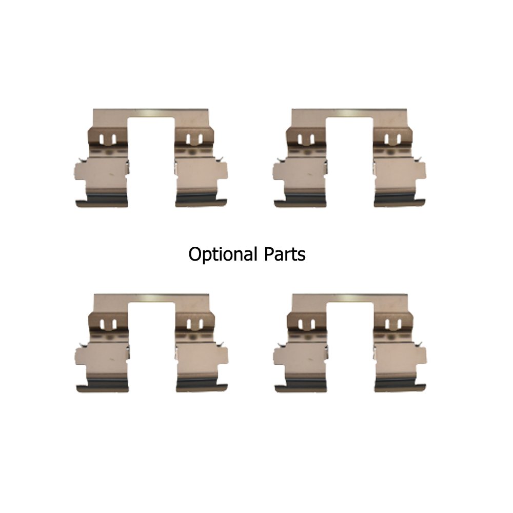 D2168-9412 Rear Brake Pads for Chevrolet Tracker Trax 1J76 05/2016-01/2019