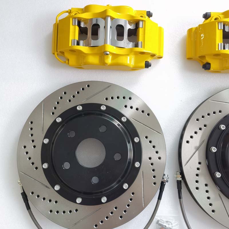 Customized Genuine Car Parts Hydraulic Brake Caliper 330x28mm Disc Kit for Fiat Abarth 500
