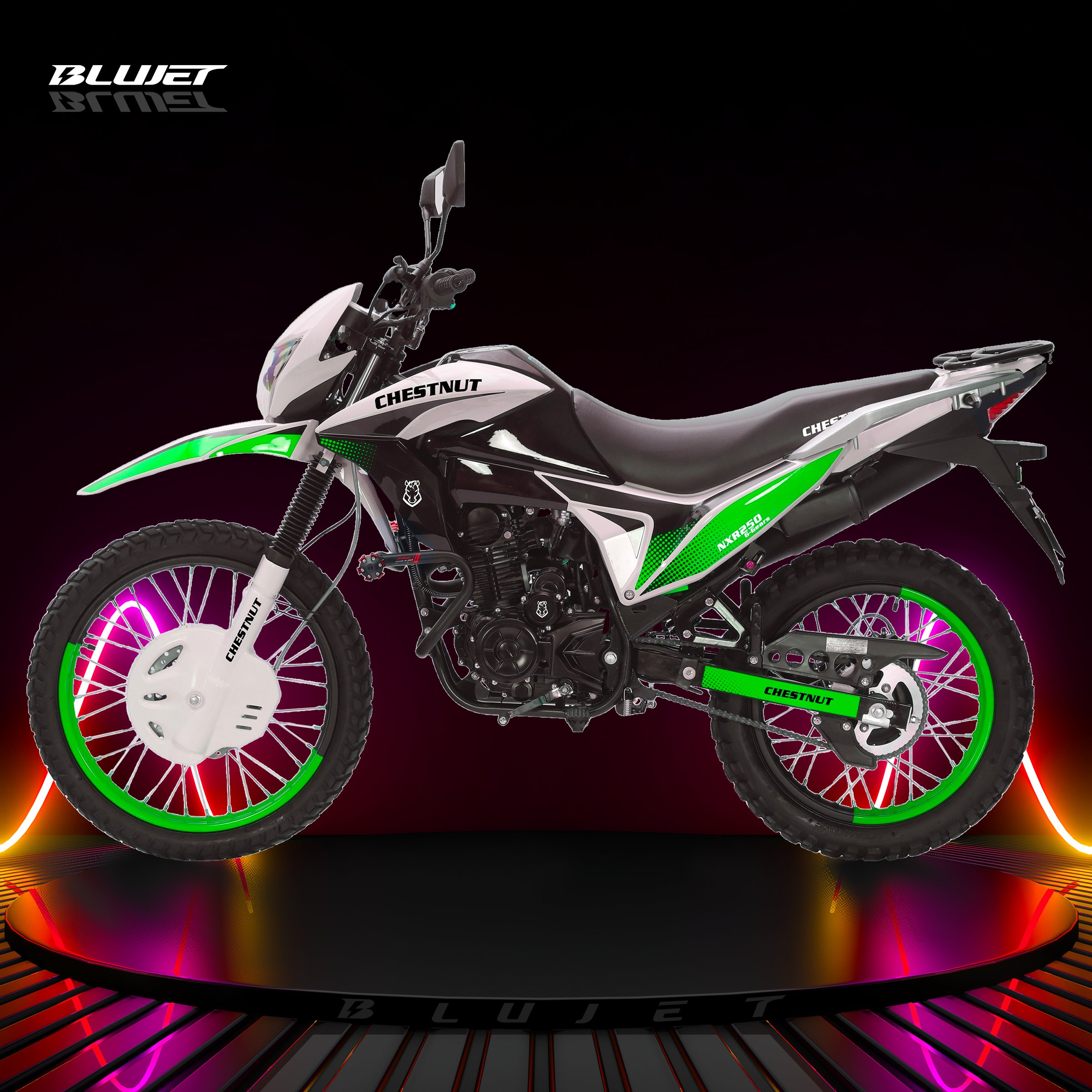 NXR200 NXR250 6-speed Cross Offroad Motorcycle Dirt Bike Disc Brake Normal Front Shock Bike Hondo Best Sold Cross Bike