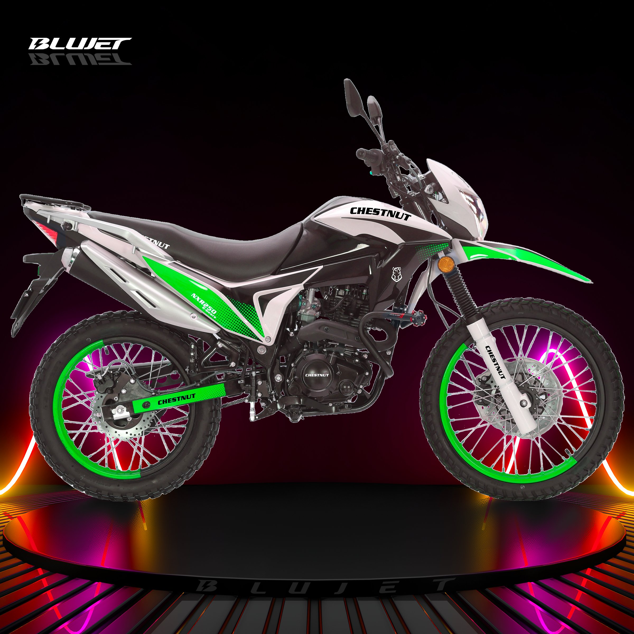 NXR200 NXR250 6-speed Cross Offroad Motorcycle Dirt Bike Disc Brake Normal Front Shock Bike Hondo Best Sold Cross Bike