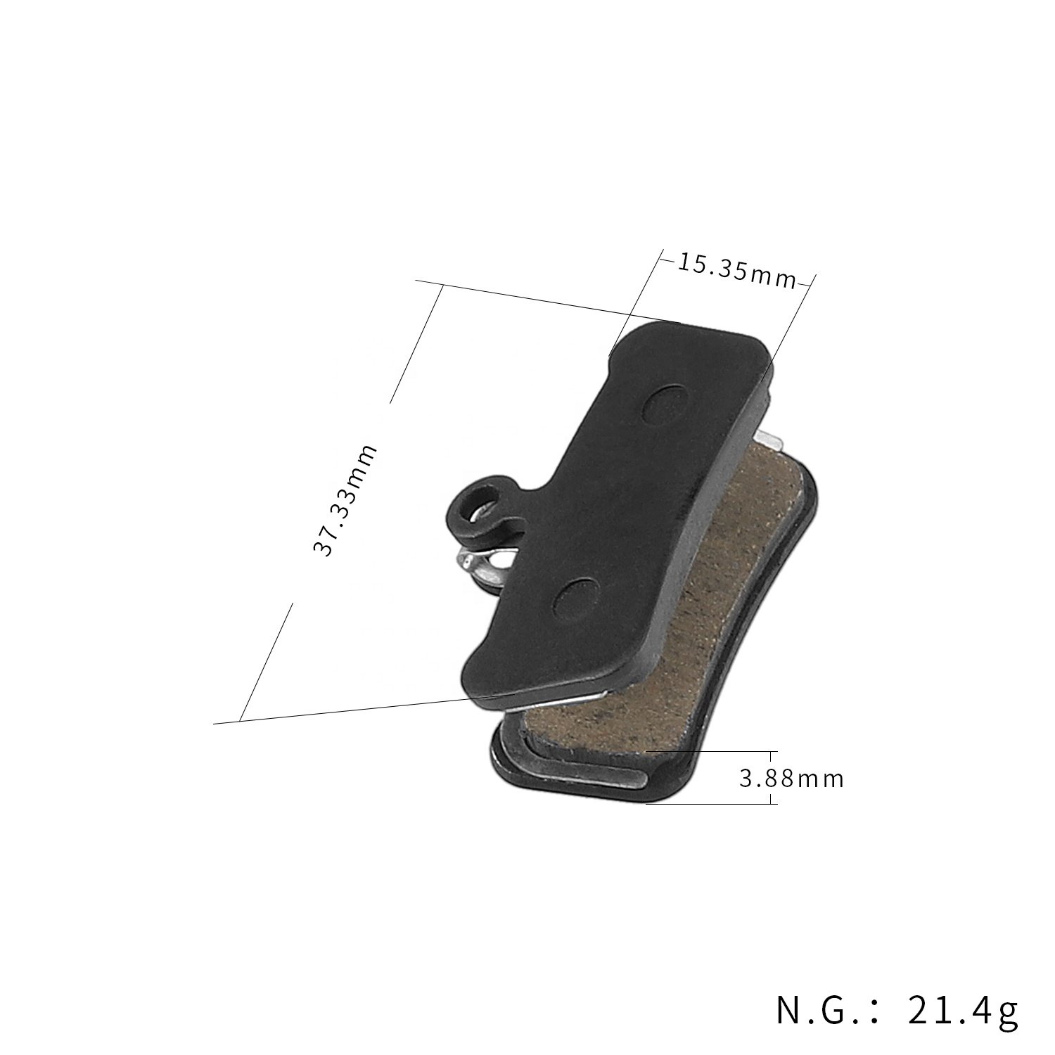 Brake Pads Resin-based Semi-metallic Bicycle Cooling Brake Rotors Disc Brake Pads for MTB SRAM E7 E9 XO XX TRAIL GUIDE