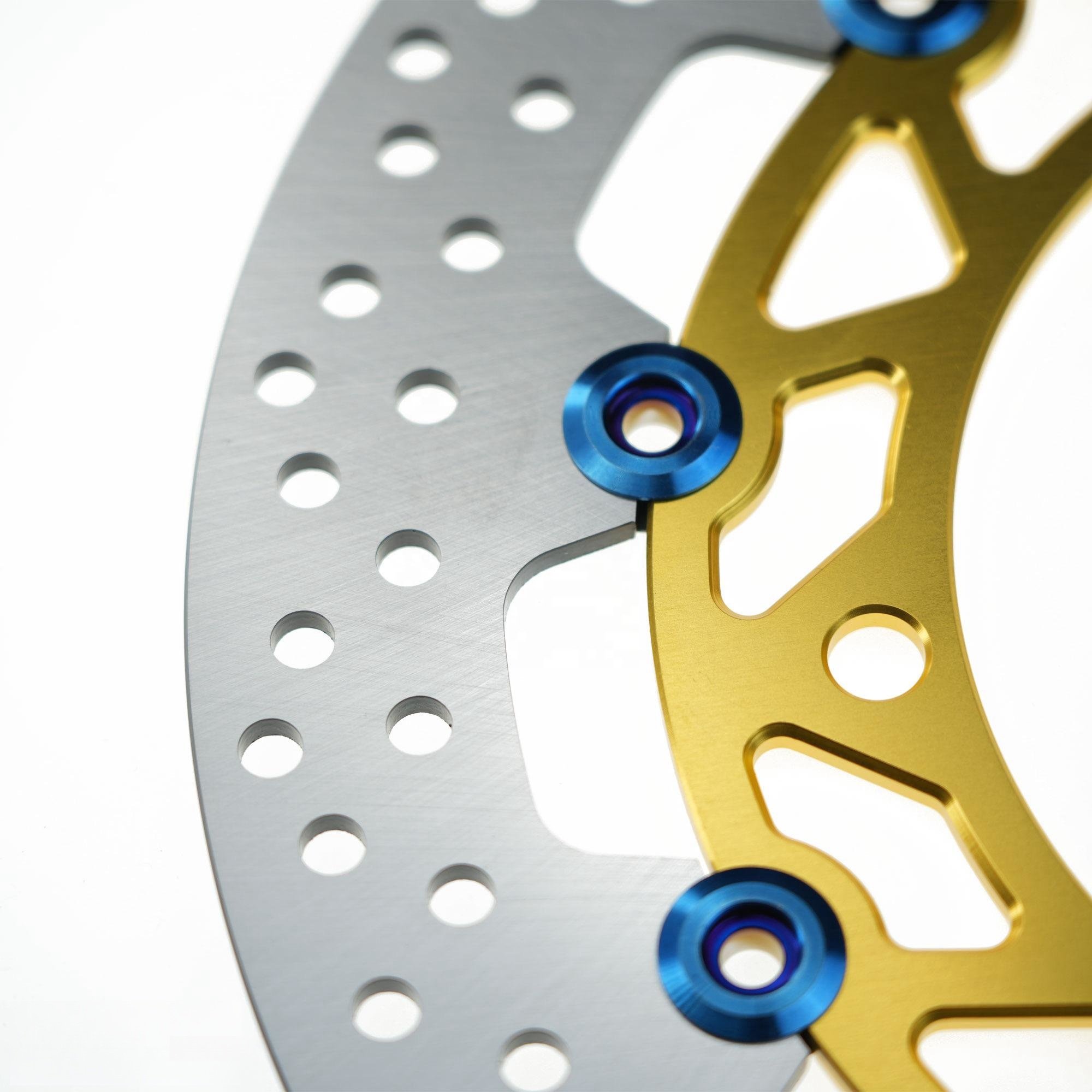 Custom Design Motorcycle Stainless Steel Front 310mm Floating Brake Disc Rotor for Kawasaki Ninja 400 Z400 ZX4R