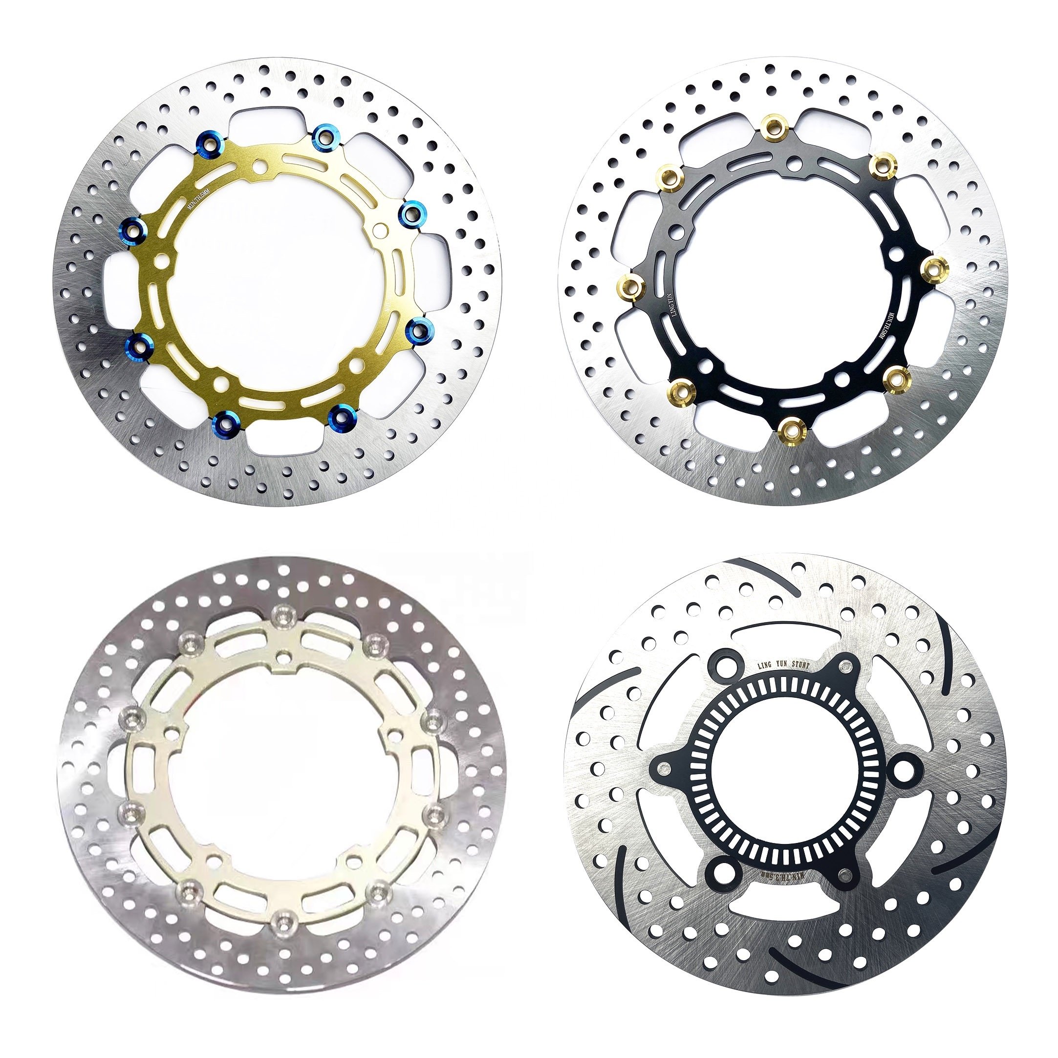 Custom Design Motorcycle Stainless Steel Front 310mm Floating Brake Disc Rotor for Kawasaki Ninja 400 Z400 ZX4R