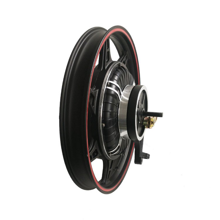 18-Inch Rear Hub Motor Drum Brake 500W/800W Electric Motorcycle Gearless 36V/48V Brushless with Electric Bicycle