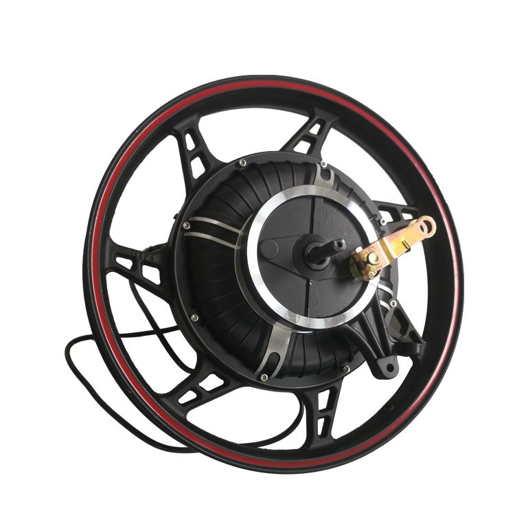 18-Inch Rear Hub Motor Drum Brake 500W/800W Electric Motorcycle Gearless 36V/48V Brushless with Electric Bicycle