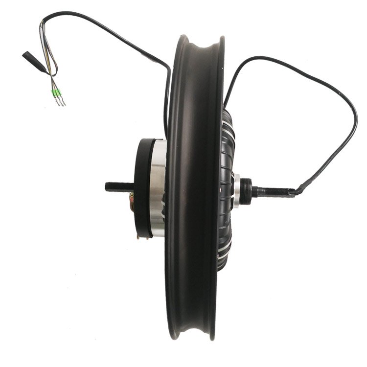18-Inch Rear Hub Motor Drum Brake 500W/800W Electric Motorcycle Gearless 36V/48V Brushless with Electric Bicycle