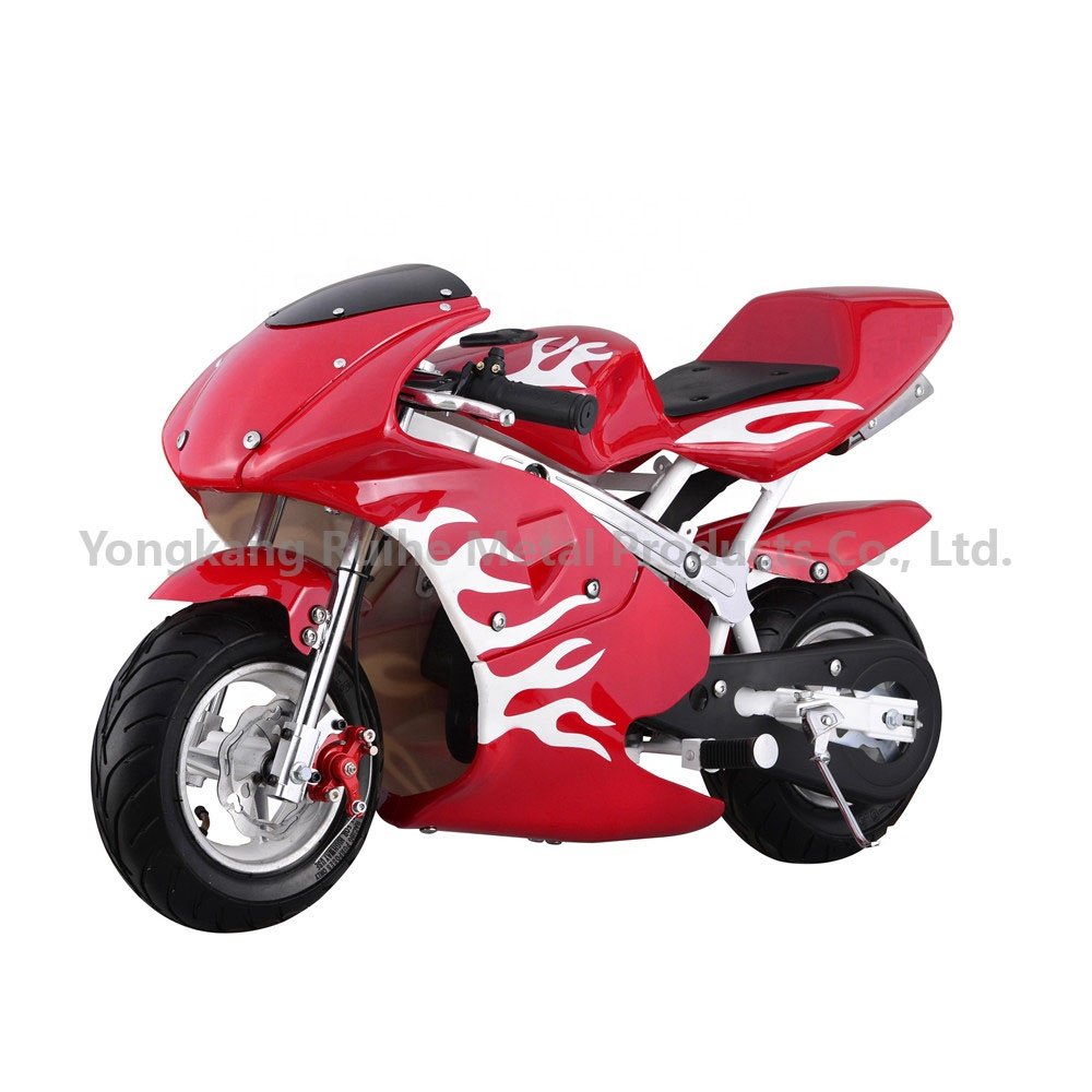 New Coming Cheap Safe Two Strokes 50cc Steel Plastic Two Wheels Dirt Bike Kids Mini Bike