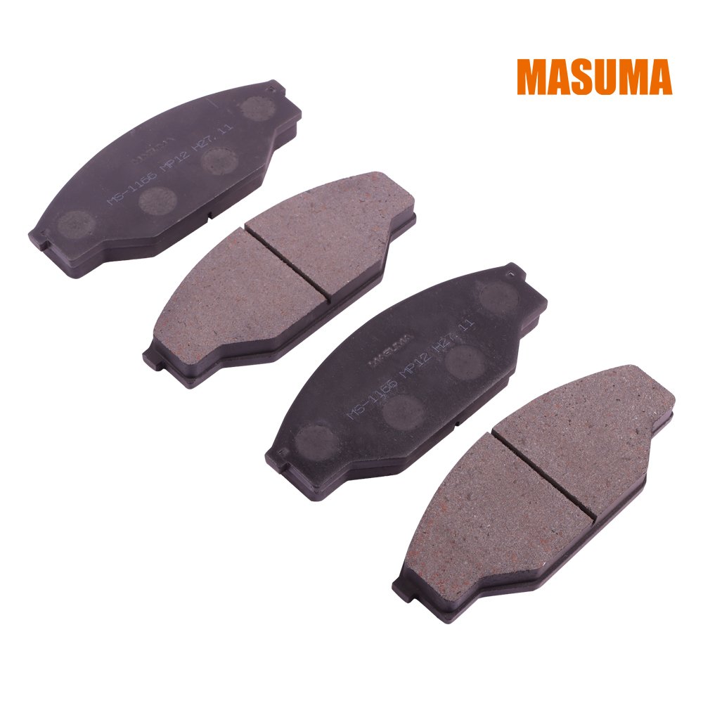 MS-1166 MASUMA Auto Repair Part 2Pair Quick Stop Set Brake Pads 04465-26020 04465-26140 04465-26200