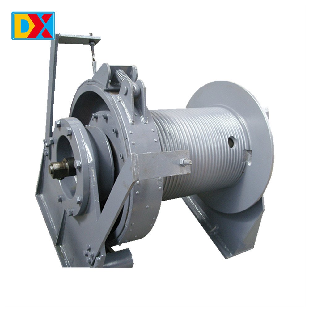High Quality 3 Ton 12000lb Winch 12V With Metal Control Box 10ton Hydraulic Winch Single Drum Winches Pulling Forest Logging Hyd
