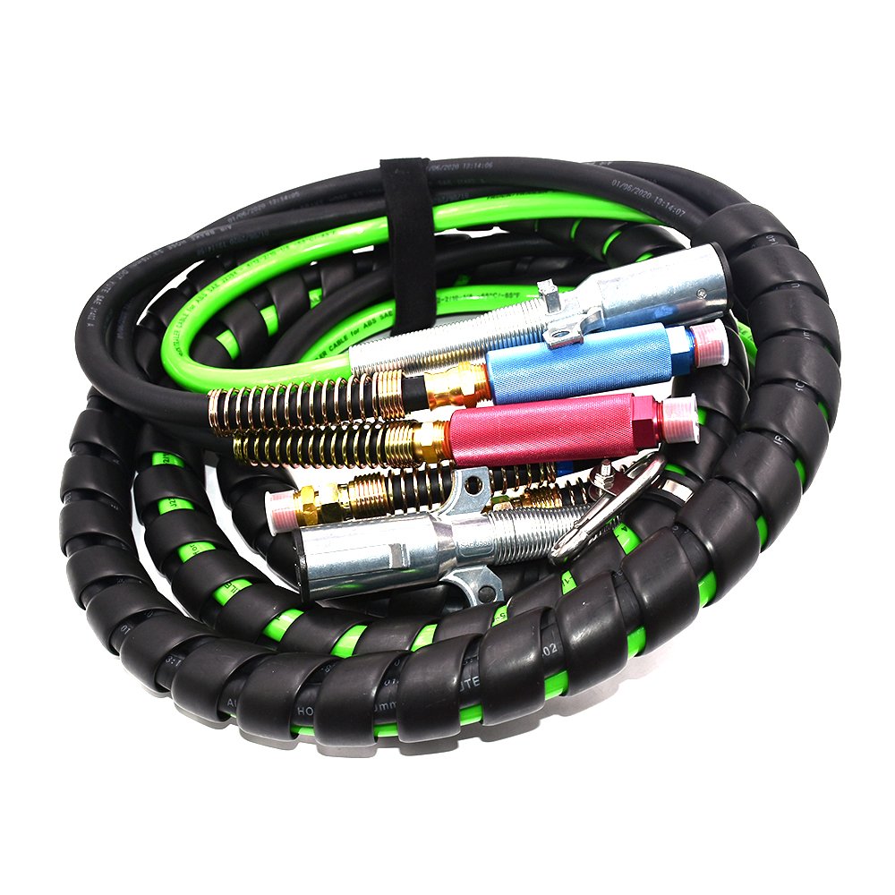 3 in 1 ABS ELECTRICAL AIR BRAKE HOSE ASSEMBLY VULCANIZED RUBBER PRODUCTS ASSEMBLY for SEMI TRUCJ TRAILER TRACTOR