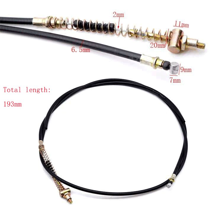 Factory Discount Sale Motorcycle Back Brake Cable Brake Wire