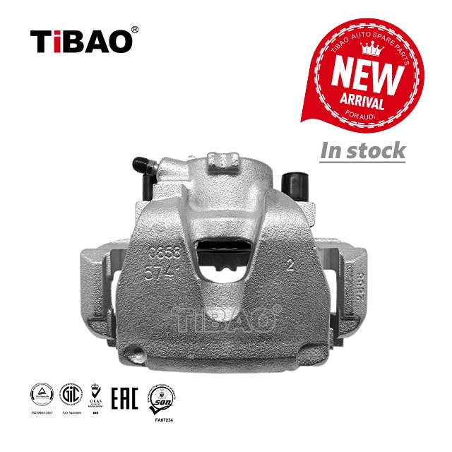 TiBAO Auto Brake Caliper Left Front for Audi A4L 2015 - 2018 8W0615123 8W0615124