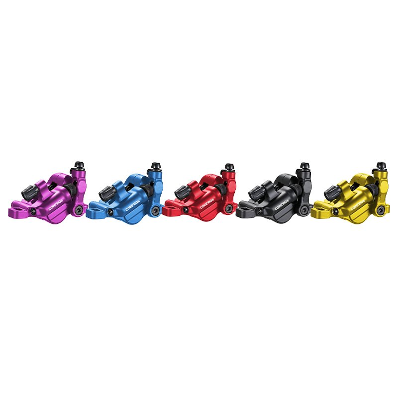 2023 New High Quality 2 Piston Mtb Hydraulic Disc Brake Caliper Semi Hydraulic Brake Caliper Line Pulling Hydraulic Brakes
