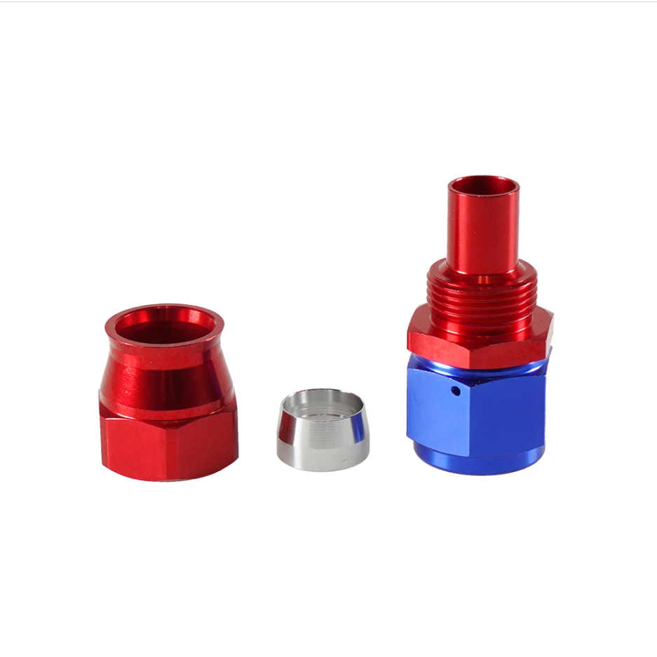 AN Series Motorcycle Auto Brake Line Hose Fittings, 45 90 0 Degree Swivel Hose End, 28 45 90 Banjo Fittings